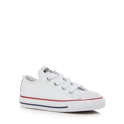 Boys' white 'All Star' trainers